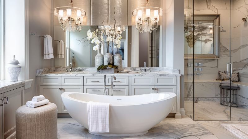 Luxurious Bathtub Installation